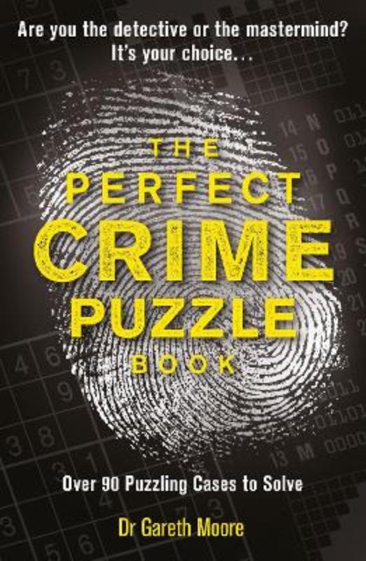 The Perfect Crime Puzzle Book from Gareth Moore - Harry Hartog gift idea
