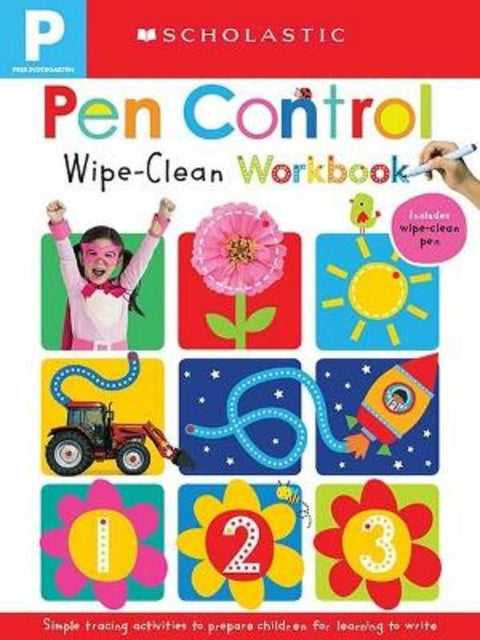Pen Control Wipe-Clean Workbook - 9781789475517