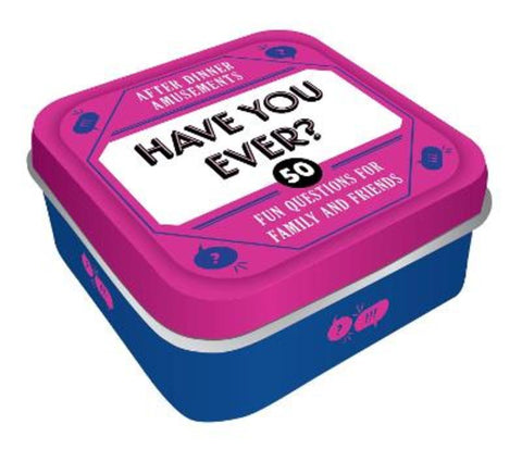 After Dinner Amusements: Have You Ever? by Chronicle Books - 9781797212661