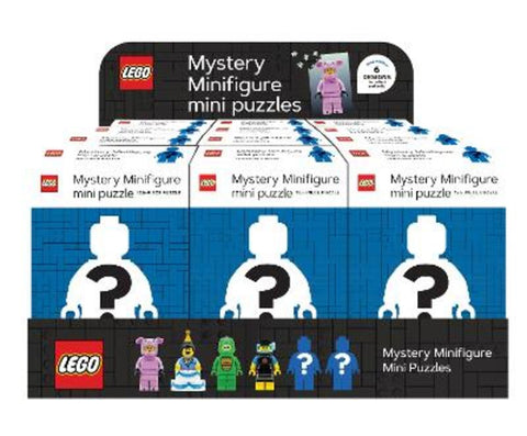 LEGO Mystery Minifigure Puzzles Blue Edition 12 Copy CDU by LEGO - 9781797218823