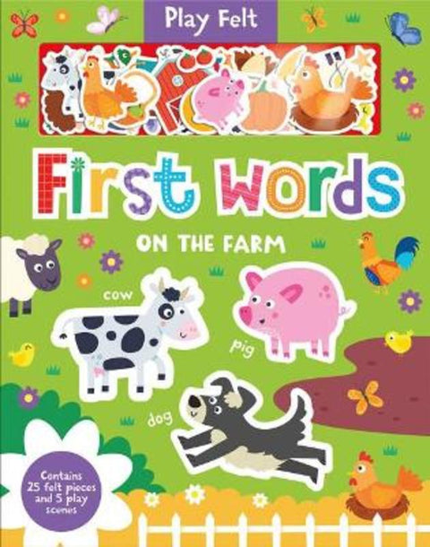 First Words On The Farm by Kit Elliot - 9781801052795