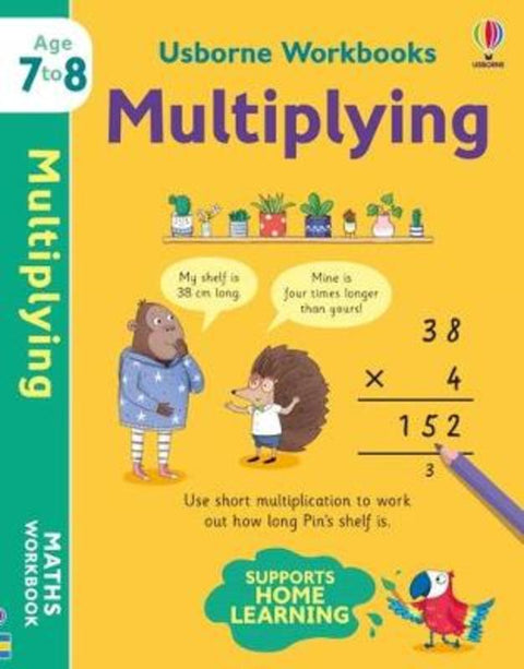 Usborne Workbooks Multiplying 7-8 by Elisa Paganelli - 9781801313520