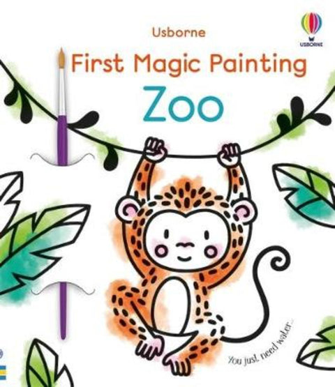 First Magic Painting Zoo by Abigail Wheatley - 9781801315005