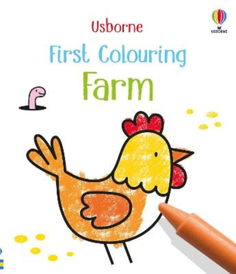 First Colouring Farm by Kate Nolan - 9781801319126