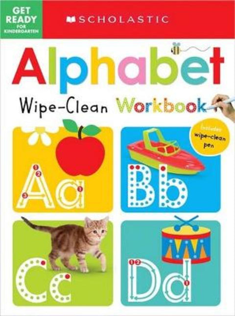 Alphabet Wipe-Clean Workbook (Get Ready for Kindergarten) by Scott Barker - 9781803377902