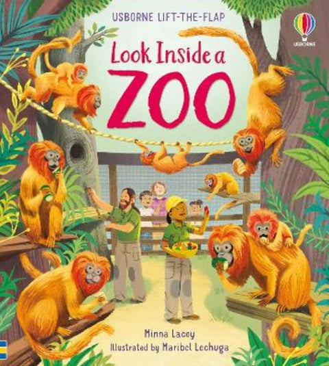 Look Inside a Zoo by Minna Lacey - 9781803701752