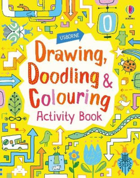 Drawing, Doodling and Colouring Activity Book by Fiona Watt - 9781803705743
