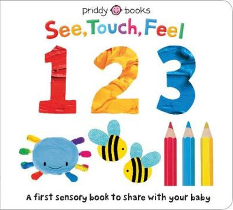 See, Touch, Feel: 123 by Priddy Books - 9781838990923