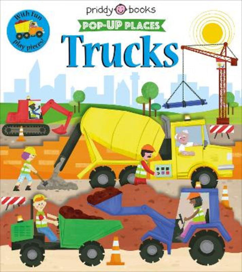 Pop-Up Places: Trucks by Priddy Books - 9781838992361
