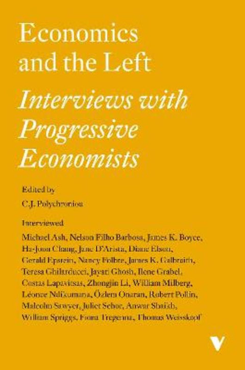 Economics and the Left by C. J. Polychroniou - 9781839763793