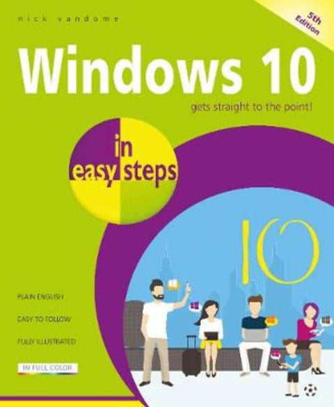 Windows 10 in easy steps by Nick Vandome - 9781840788921