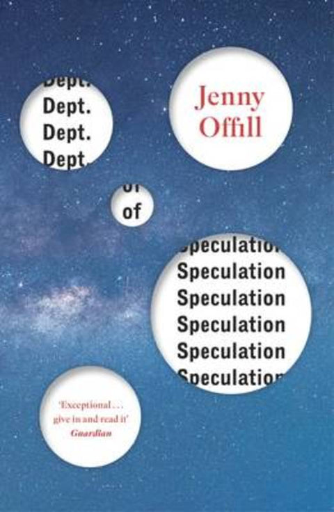 Dept. of Speculation by Jenny Offill (Y) - 9781847088741