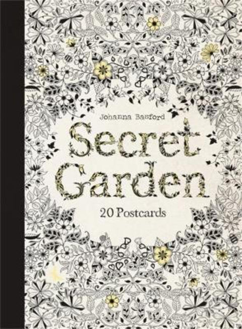 Secret Garden: 20 Postcards by Johanna Basford - 9781856699464
