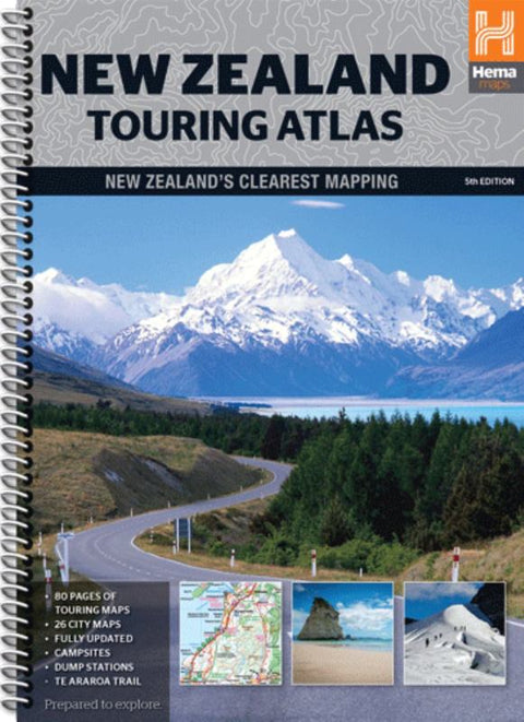 New Zealand Touring Atlas by  - 9781877302923