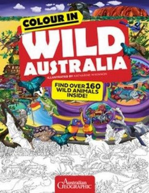 Colour In Wild Australia by Katharine McKinnon - 9781922388346