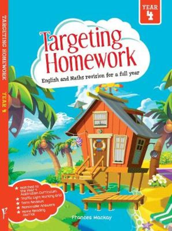 Targeting Homework Book 4 by Frances Mackay - 9781925490299