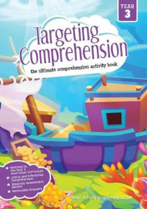 Targeting Comprehension Student Workbook Year 3 by Peter Alford - 9781925490626