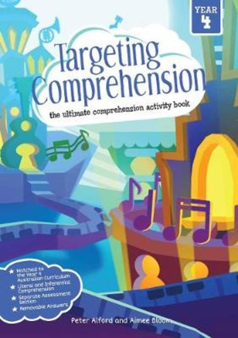 Targeting Comprehension Student Workbook Year 4 by Peter Alford - 9781925490633