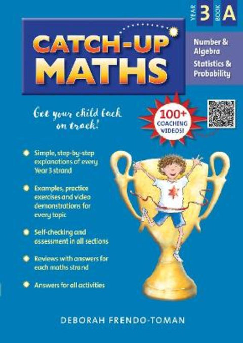 Catch-Up Maths: Number & Algebra, Statistics & Probability - Year 3 Book A by Deborah Frendo-Toman - 9781925726121