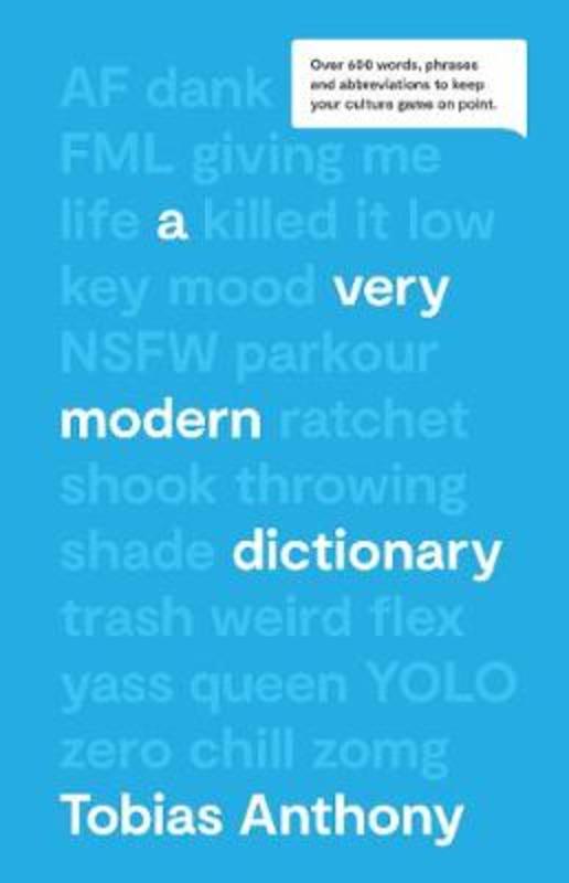 A Very Modern Dictionary by Tobias Anthony - 9781925811360