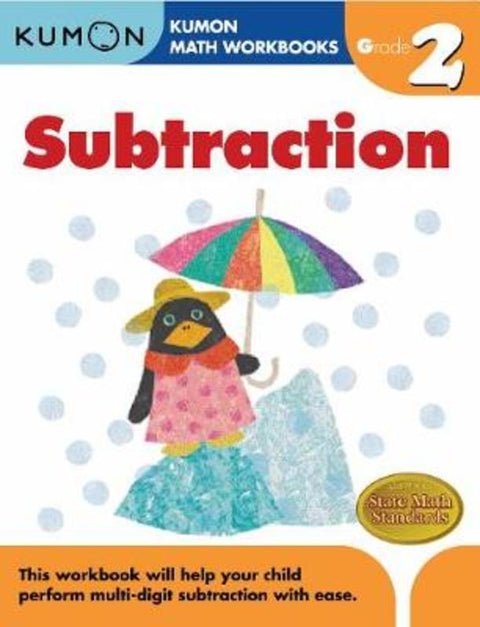 Kumon Grade 2 Subtraction by Kumon - 9781933241524