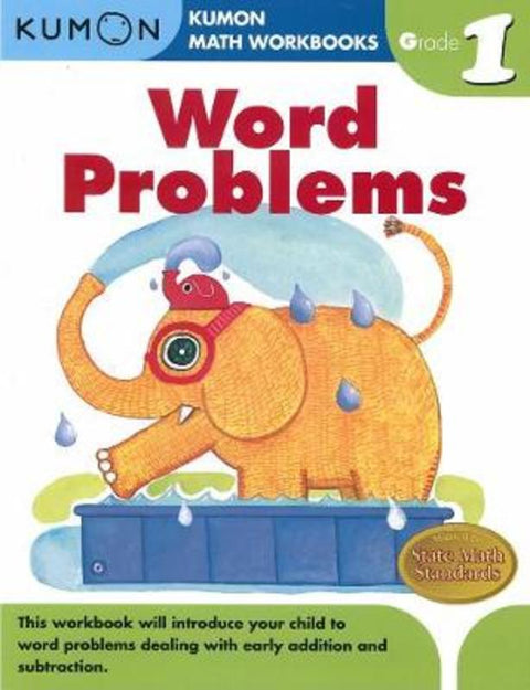 Grade 1 Word Problems by Kumon - 9781934968413
