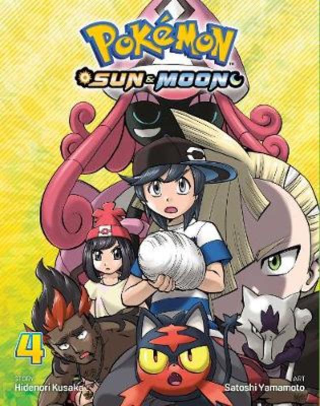 Pokemon: Sun & Moon, Vol. 4 by Hidenori Kusaka - 9781974703050