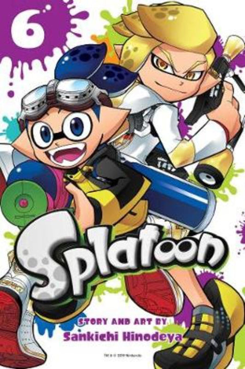 Splatoon, Vol. 6 by Sankichi Hinodeya - 9781974705511