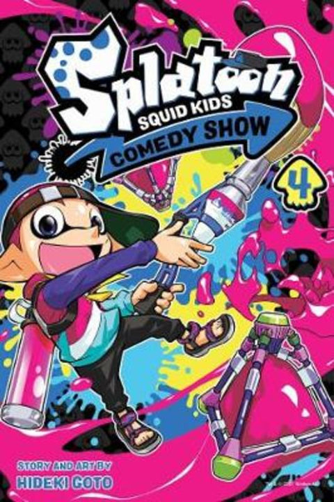 Splatoon: Squid Kids Comedy Show, Vol. 4 by Hideki Goto - 9781974721740
