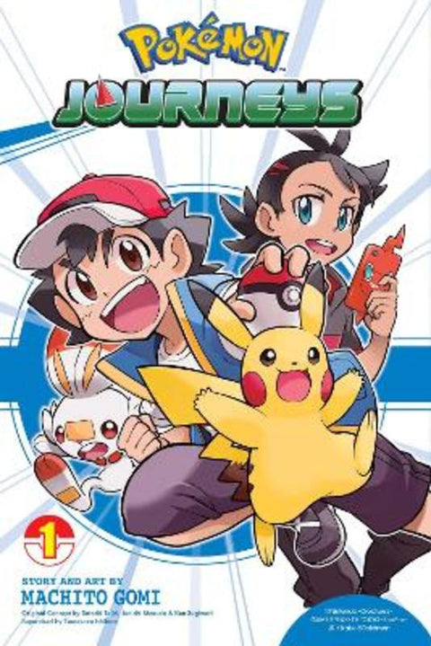 Pokemon Journeys, Vol. 1 by Machito Gomi - 9781974725748