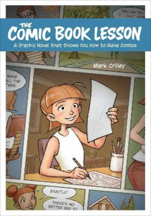 The Comic Book Lesson by Mark Crilley - 9781984858436