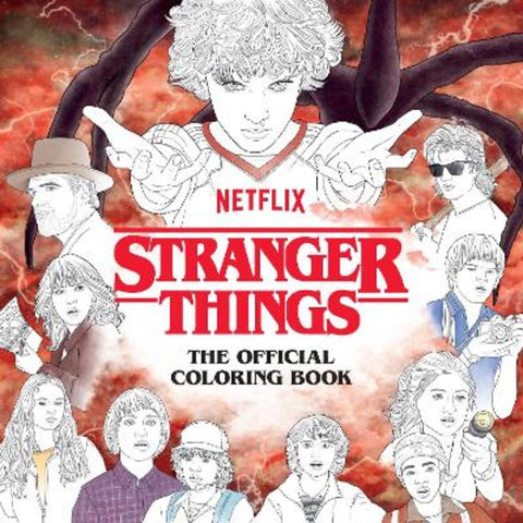 Stranger Things: The Official Coloring Book by Netflix - 9781984861665