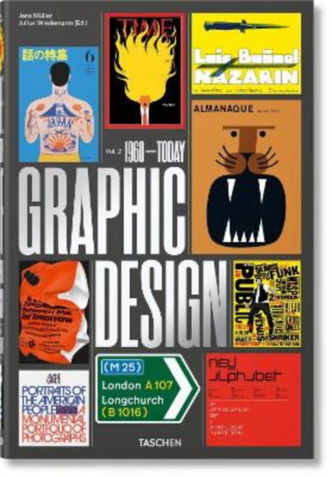 The History of Graphic Design. Vol. 2. 1960-Today by Jens Muller - 9783836570374