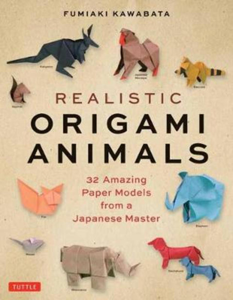 Realistic Origami Animals by Fumiaki Kawahata - 9784805316443