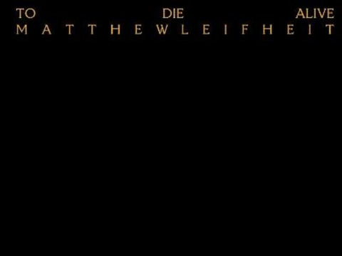 Matthew Leifheit: To Die Alive by Jeremy O. Harris - 9788862087704