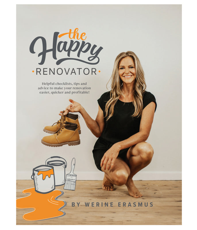 The Happy Renovator by Werine Erasmus - 9780648753506
